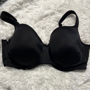 Lane Bryant 40DDD underwire Women's Black Full Coverage Bra